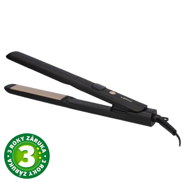 Žehlička na vlasy Sinkut 52W, keramické desky 25x110mm, displej, teplota 150-230°C, 3 roky